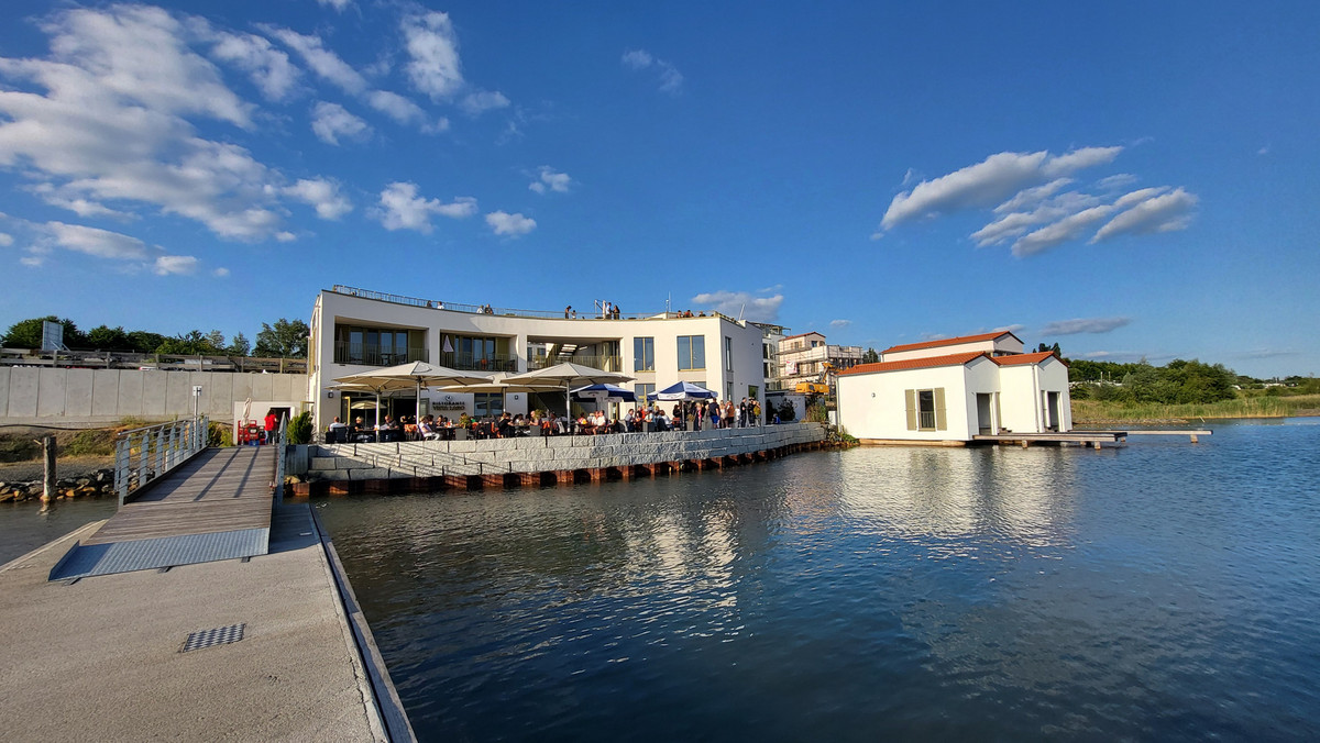 Baufortschritt Hafendorf Hain - Juni 2025